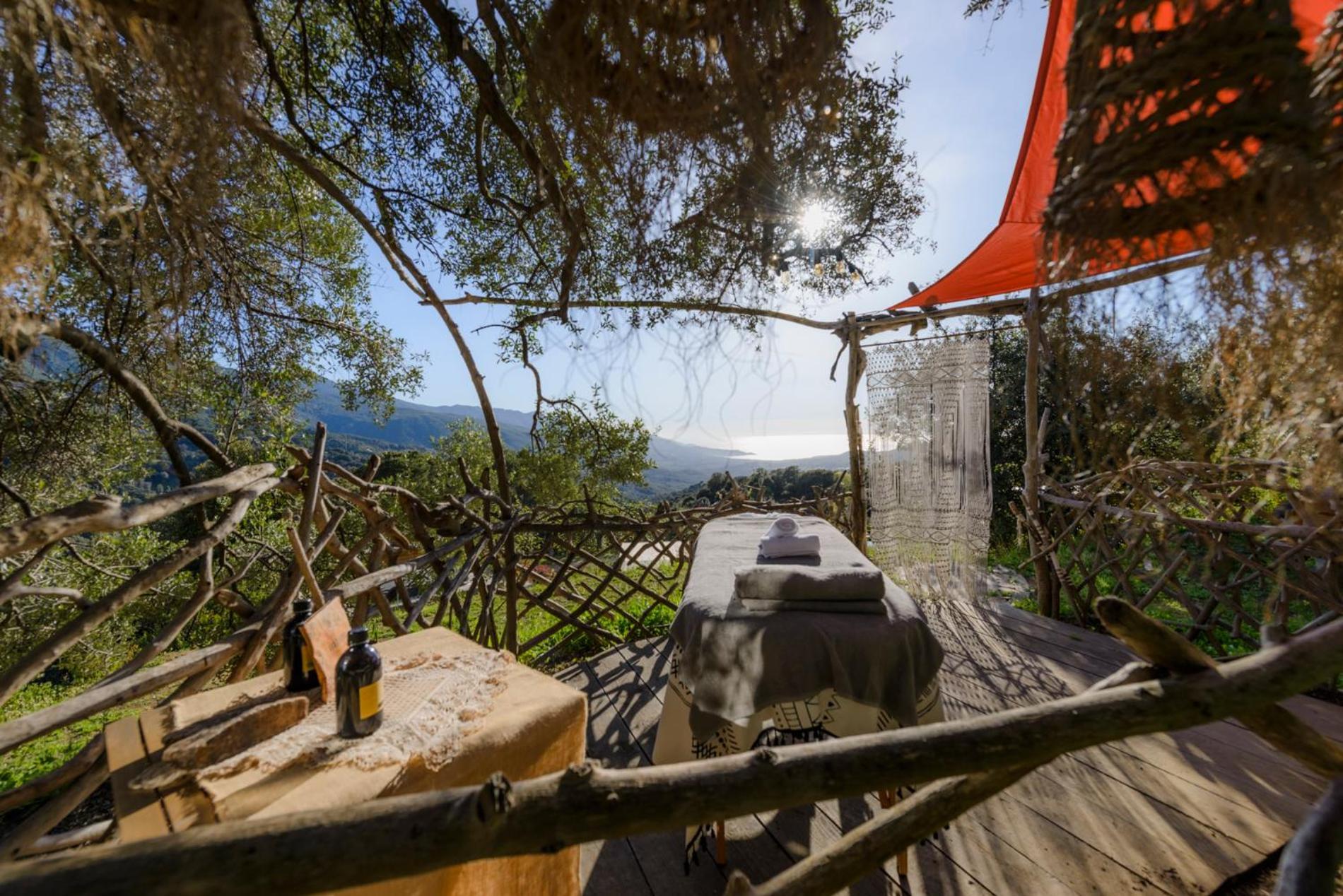 Terre De Maquis, Maison D'Hotes Vue Mer Corse Sari-D'orcino Exteriér fotografie