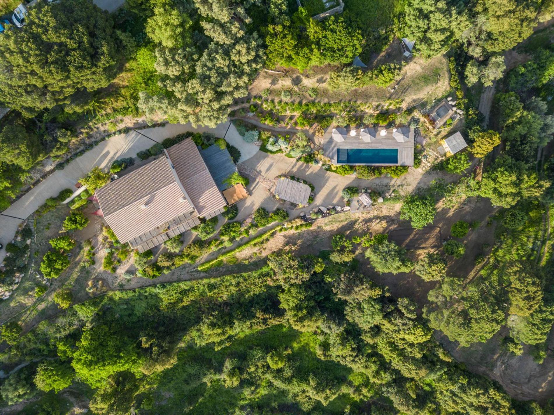 Terre De Maquis, Maison D'Hotes Vue Mer Corse Sari-D'orcino Exteriér fotografie