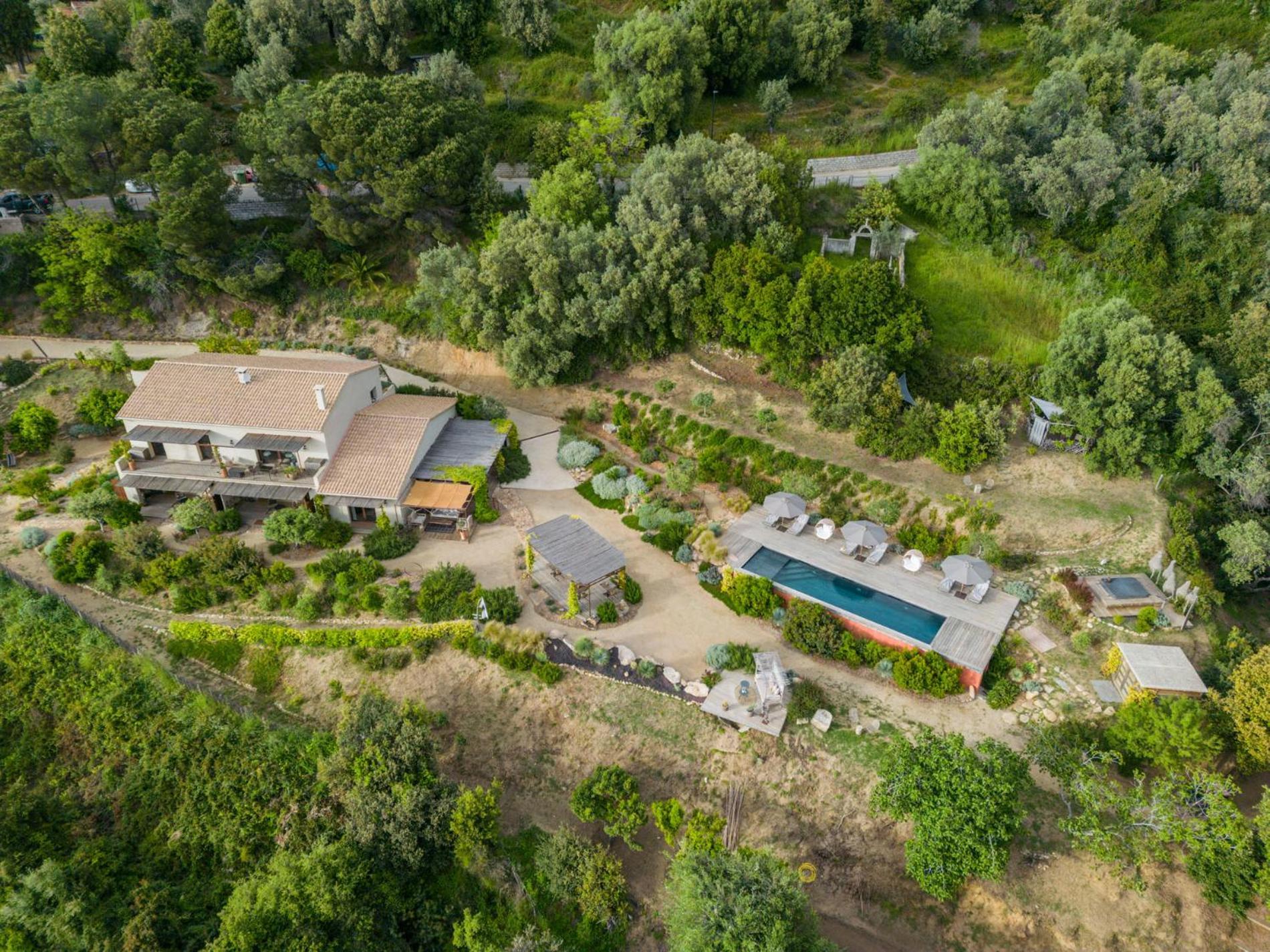 Terre De Maquis, Maison D'Hotes Vue Mer Corse Sari-D'orcino Exteriér fotografie
